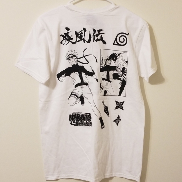 Naruto Shippuden 20th Anniversary Tee Shirt - Picture 4 of 4